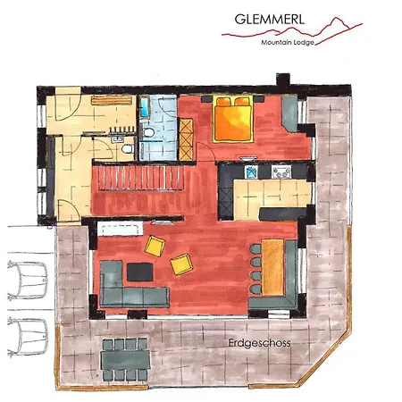 Glemmerl Mountain Lodge, Saalbach, Cleaning Included Chalet